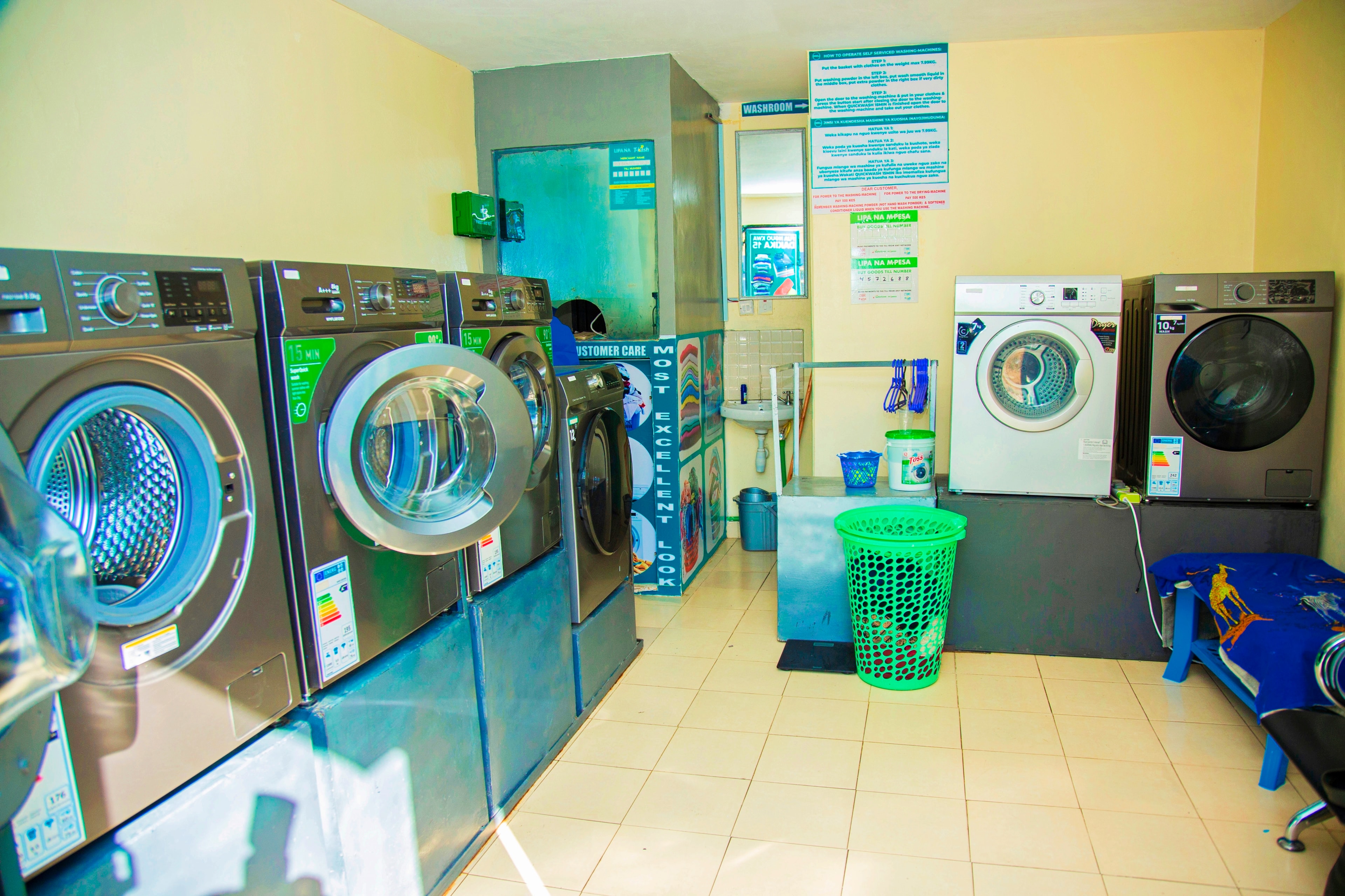 MEL Laundry Services - Modern cleaning facilities
